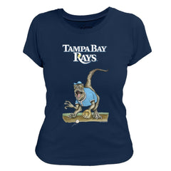 Tampa Bay Rays Tiny Turnip Women's Velociraptor T-Shirt - MLB T-shirts