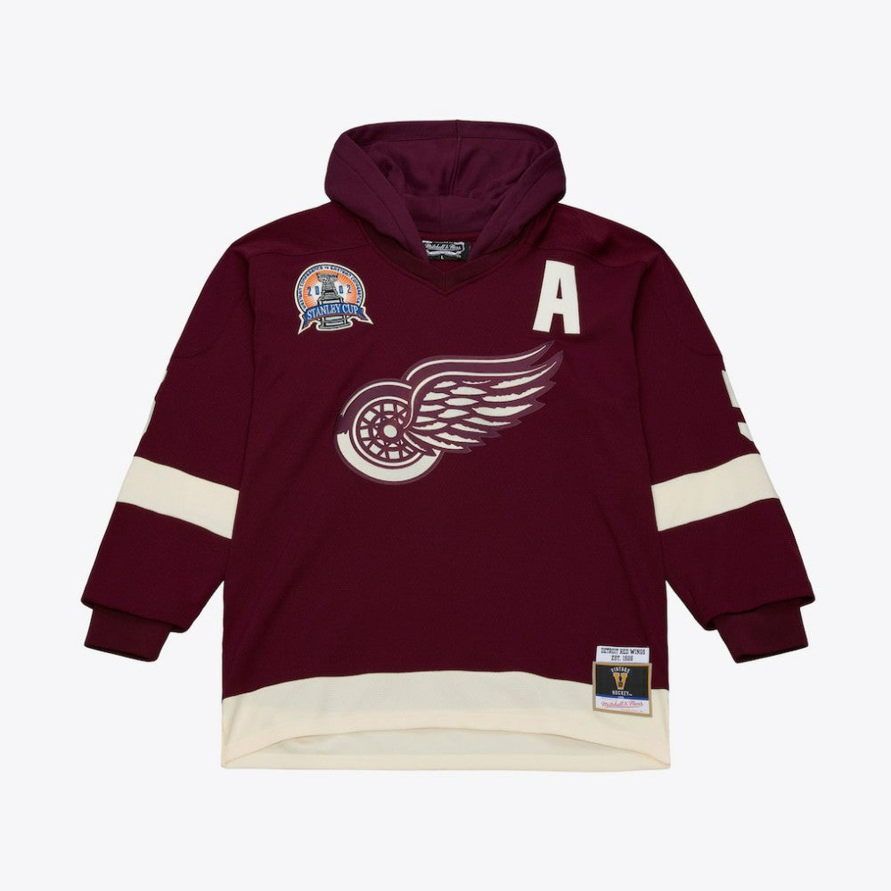 Detroit Red Wings Mitchell & Ness x Just Don Jersey Hoodie -  NHL Jerseys