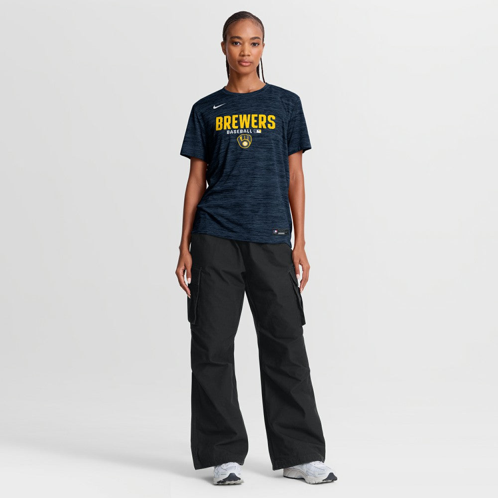 Milwaukee Brewers Nike Women's Authentic Collection Velocity Dri-FIT T-Shirt - MLB T-shirts