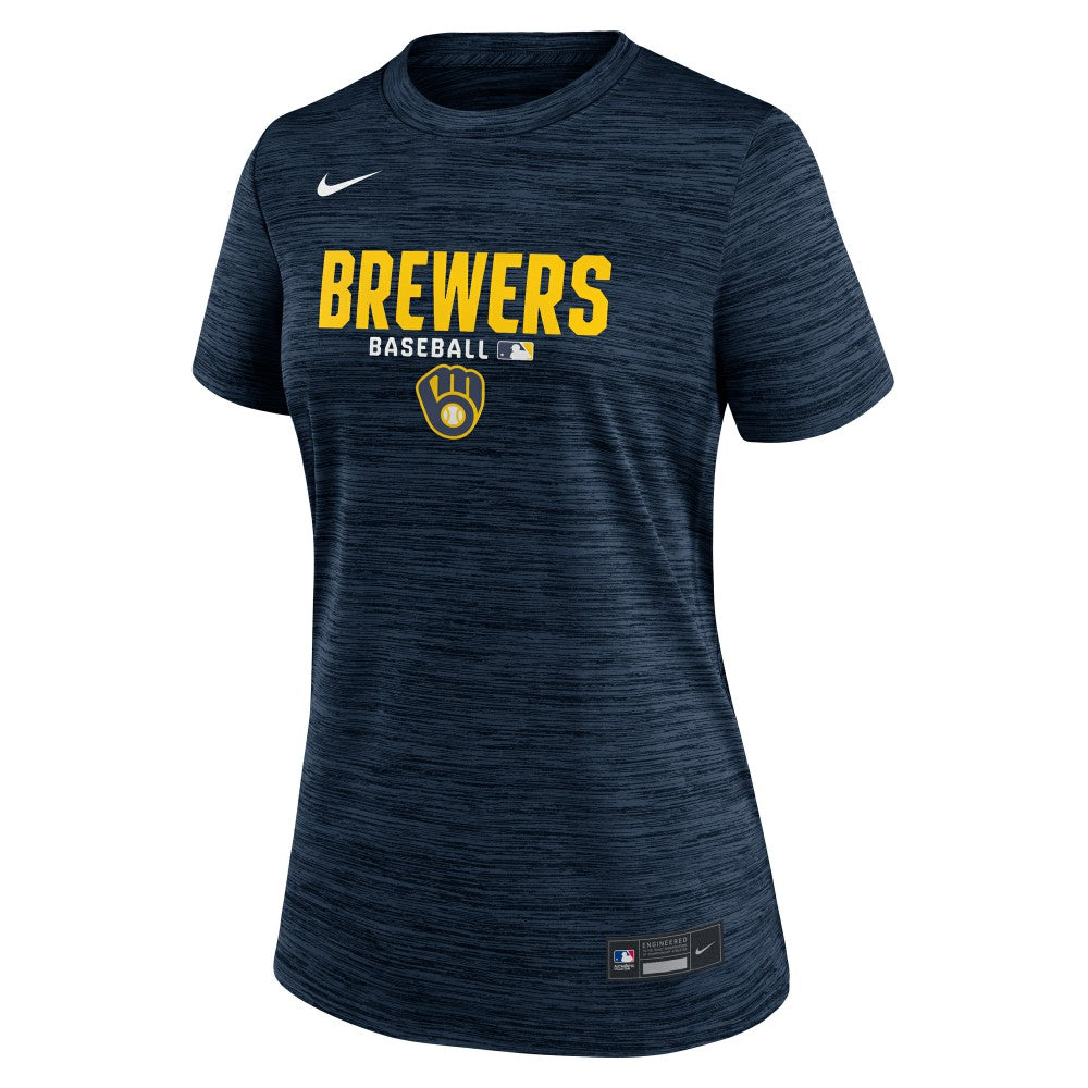 Milwaukee Brewers Nike Women's Authentic Collection Velocity Dri-FIT T-Shirt - MLB T-shirts