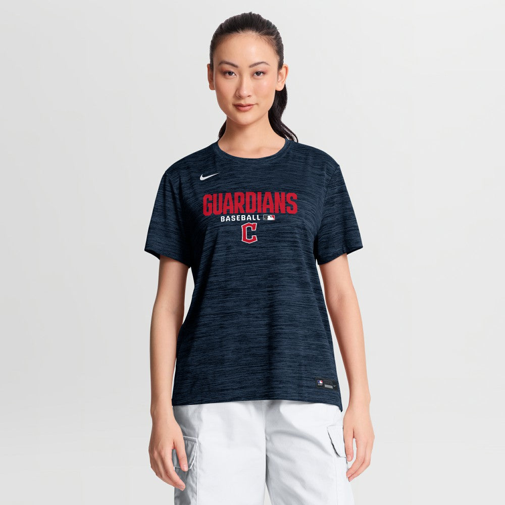 Cleveland Guardians Nike Women's Authentic Collection Velocity Dri-FIT T-Shirt - MLB T-shirts