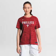 Philadelphia Phillies Nike Women's Authentic Collection Velocity Dri-FIT T-Shirt - MLB T-shirts