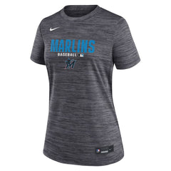 Miami Marlins Nike Women's Authentic Collection Velocity Dri-FIT T-Shirt - MLB T-shirts