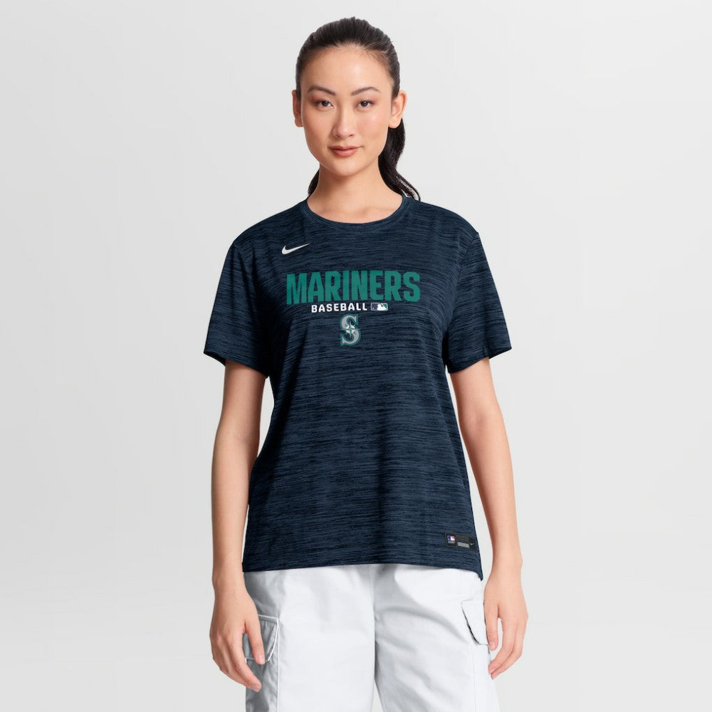 Seattle Mariners Nike Women's Authentic Collection Velocity Dri-FIT T-Shirt - MLB T-shirts