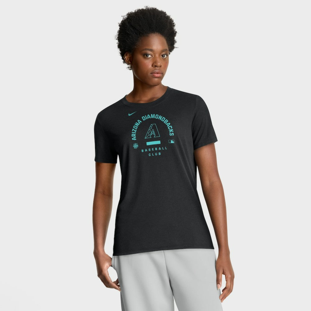 Arizona Diamondbacks Nike Women's Authentic Collection Early Work Tri-Blend Dri-FIT T-Shirt - MLB T-shirts
