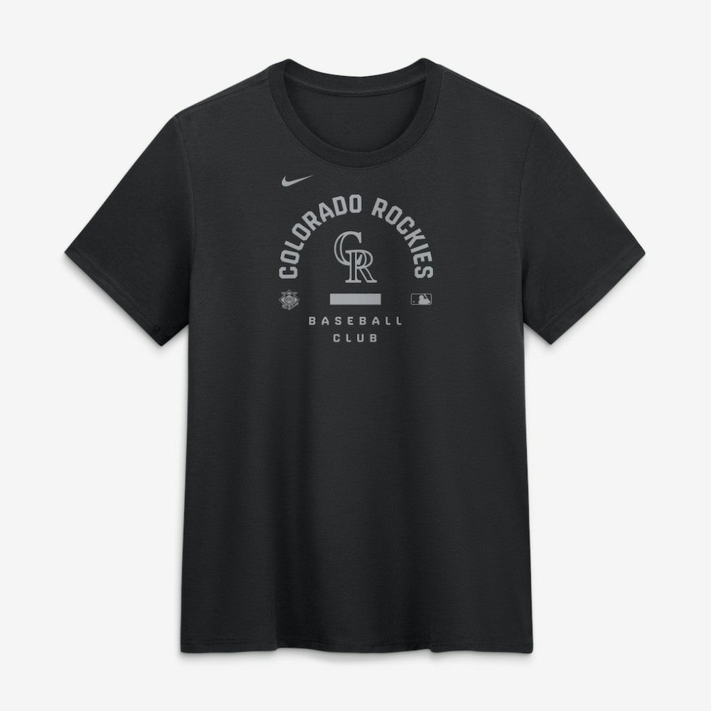 Colorado Rockies Nike Women's Authentic Collection Early Work Tri-Blend Dri-FIT T-Shirt - MLB T-shirts