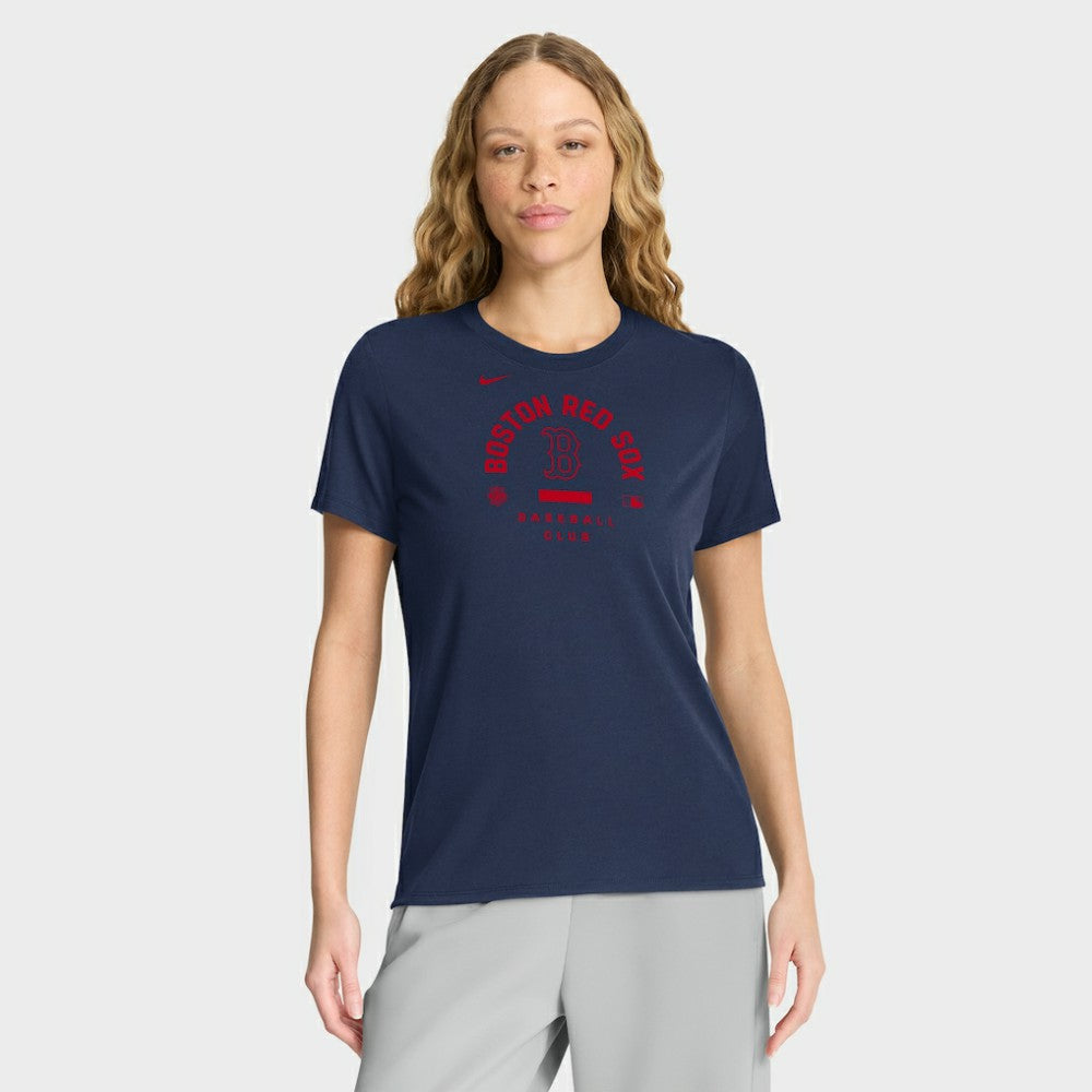 Boston Red Sox Nike Women's Authentic Collection Early Work Tri-Blend Dri-FIT T-Shirt - MLB T-shirts