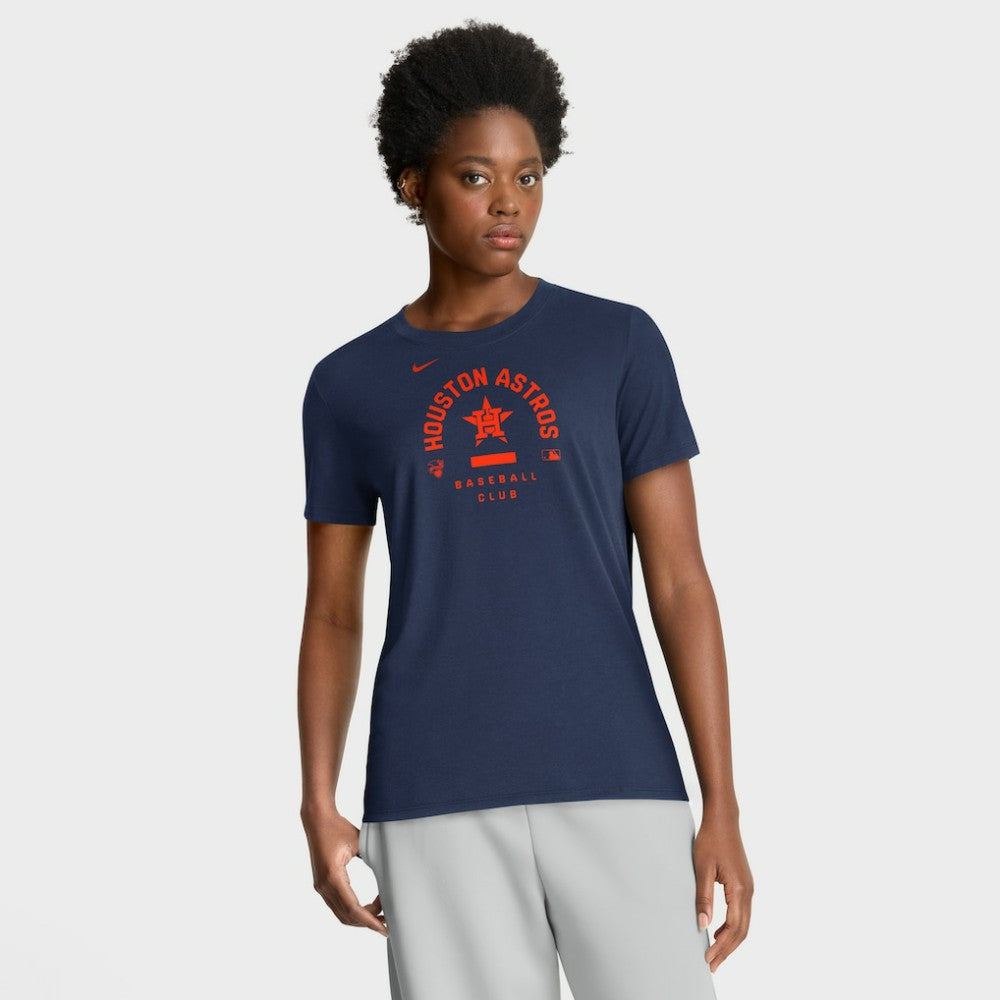 Houston Astros Nike Women's Authentic Collection Early Work Tri-Blend Dri-FIT T-Shirt - MLB T-shirts
