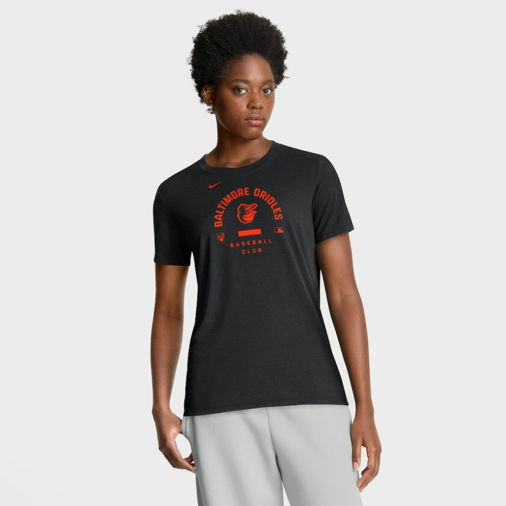 Baltimore Orioles Nike Women's Authentic Collection Early Work Tri-Blend Dri-FIT T-Shirt - MLB T-shirts
