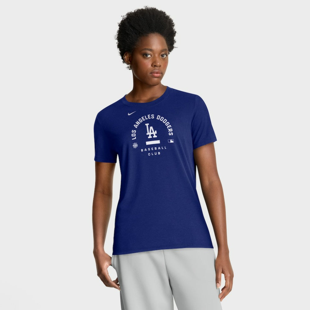 Los Angeles Dodgers Nike Women's Authentic Collection Early Work Tri-Blend Dri-FIT T-Shirt - MLB T-shirts