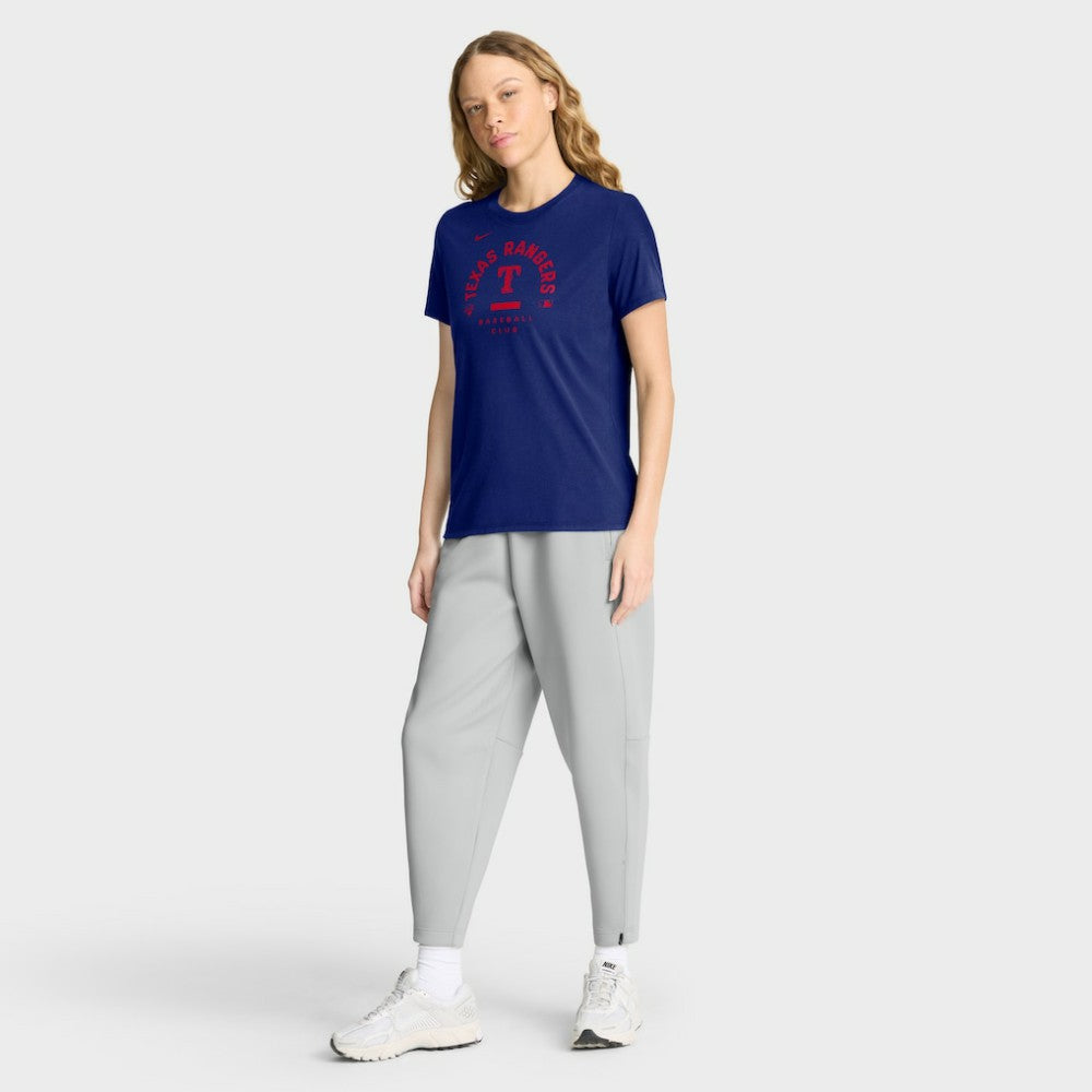 Texas Rangers Nike Women's Authentic Collection Early Work Tri-Blend Dri-FIT T-Shirt - MLB T-shirts
