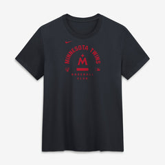 Minnesota Twins Nike Women's Authentic Collection Early Work Tri-Blend Dri-FIT T-Shirt - MLB T-shirts