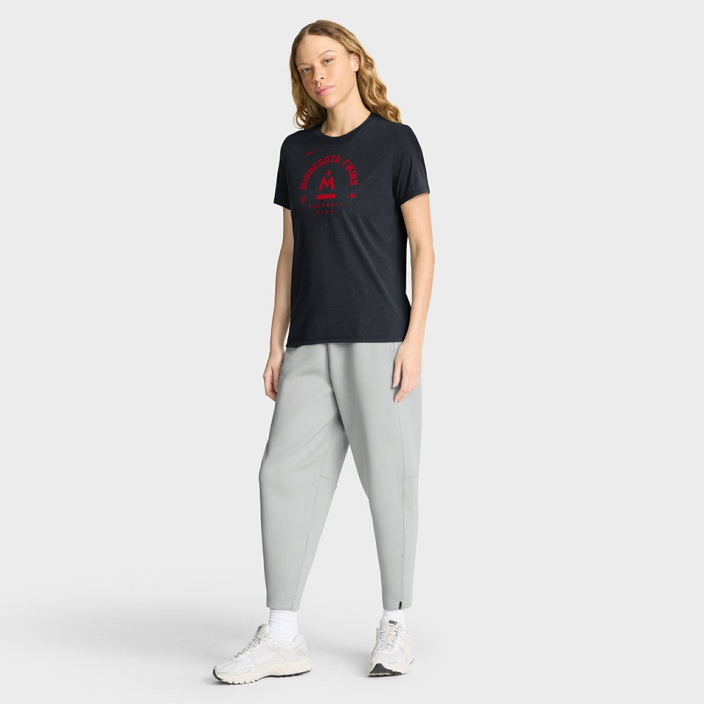 Minnesota Twins Nike Women's Authentic Collection Early Work Tri-Blend Dri-FIT T-Shirt - MLB T-shirts