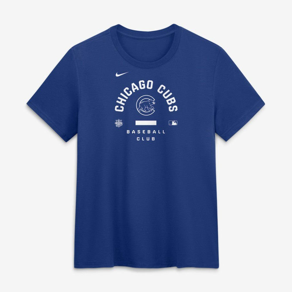Chicago Cubs Nike Women's Authentic Collection Early Work Tri-Blend Dri-FIT T-Shirt - MLB T-shirts