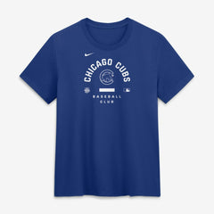 Chicago Cubs Nike Women's Authentic Collection Early Work Tri-Blend Dri-FIT T-Shirt - MLB T-shirts