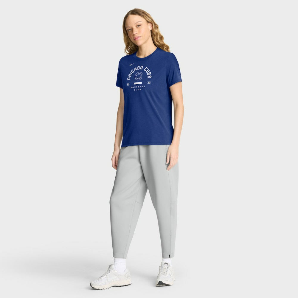 Chicago Cubs Nike Women's Authentic Collection Early Work Tri-Blend Dri-FIT T-Shirt - MLB T-shirts