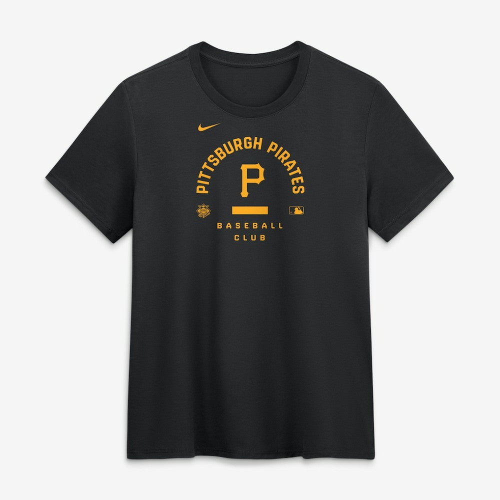 Pittsburgh Pirates Nike Women's Authentic Collection Early Work Tri-Blend Dri-FIT T-Shirt - MLB T-shirts