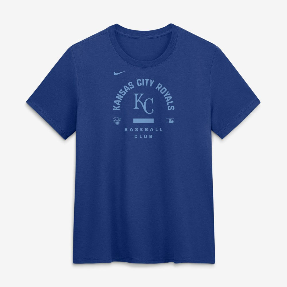 Kansas City Royals Nike Women's Authentic Collection Early Work Tri-Blend Dri-FIT T-Shirt - MLB T-shirts
