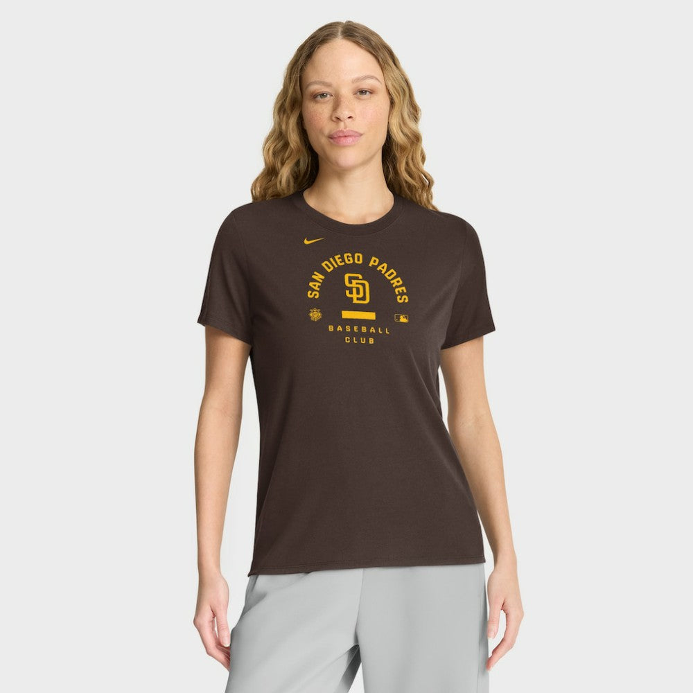 San Diego Padres Nike Women's Authentic Collection Early Work Tri-Blend Dri-FIT T-Shirt - MLB T-shirts