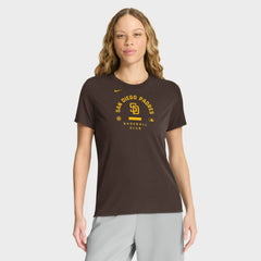 San Diego Padres Nike Women's Authentic Collection Early Work Tri-Blend Dri-FIT T-Shirt - MLB T-shirts