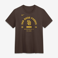 San Diego Padres Nike Women's Authentic Collection Early Work Tri-Blend Dri-FIT T-Shirt - MLB T-shirts