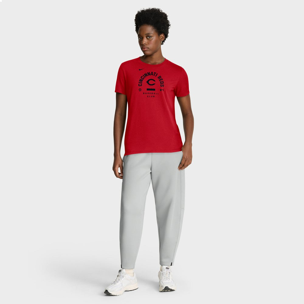 Cincinnati Reds Nike Women's Authentic Collection Early Work Tri-Blend Dri-FIT T-Shirt - MLB T-shirts