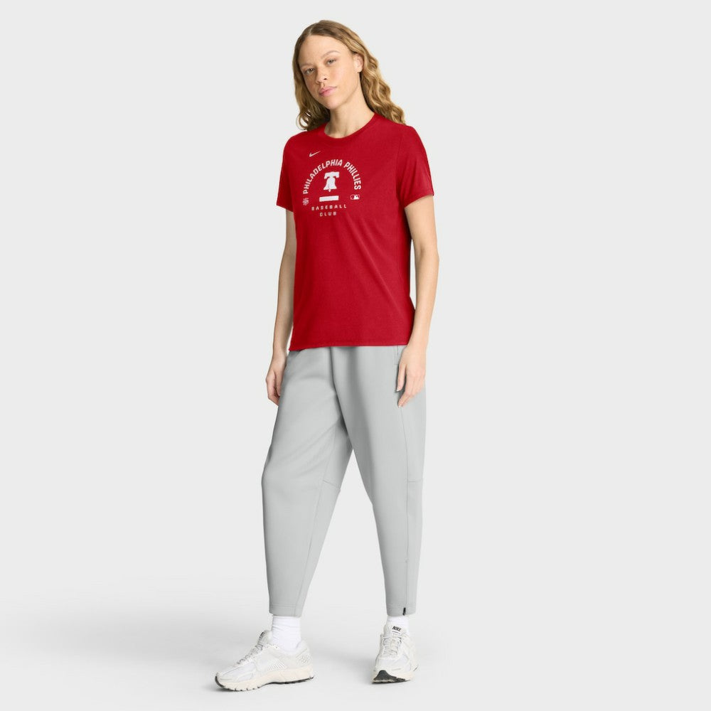 Philadelphia Phillies Nike Women's Authentic Collection Early Work Tri-Blend Dri-FIT T-Shirt - MLB T-shirts
