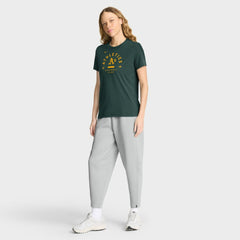 Athletics Nike Women's Authentic Collection Early Work Tri-Blend Dri-FIT T-Shirt - MLB T-shirts
