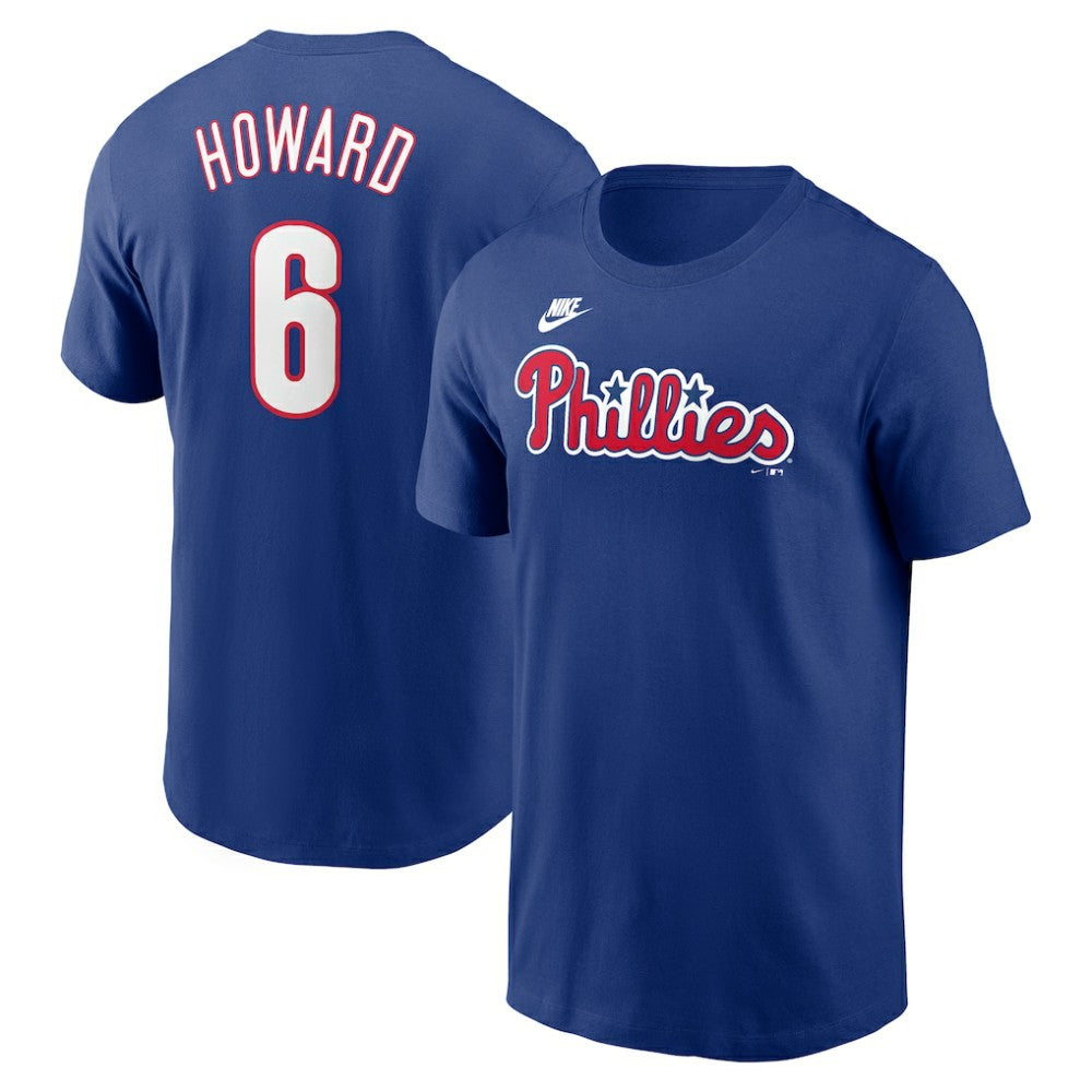 Ryan Howard Philadelphia Phillies Nike Fuse Name & Number T-Shirt - MLB T-shirts