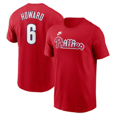 Ryan Howard Philadelphia Phillies Nike Fuse Name & Number T-Shirt - MLB T-shirts