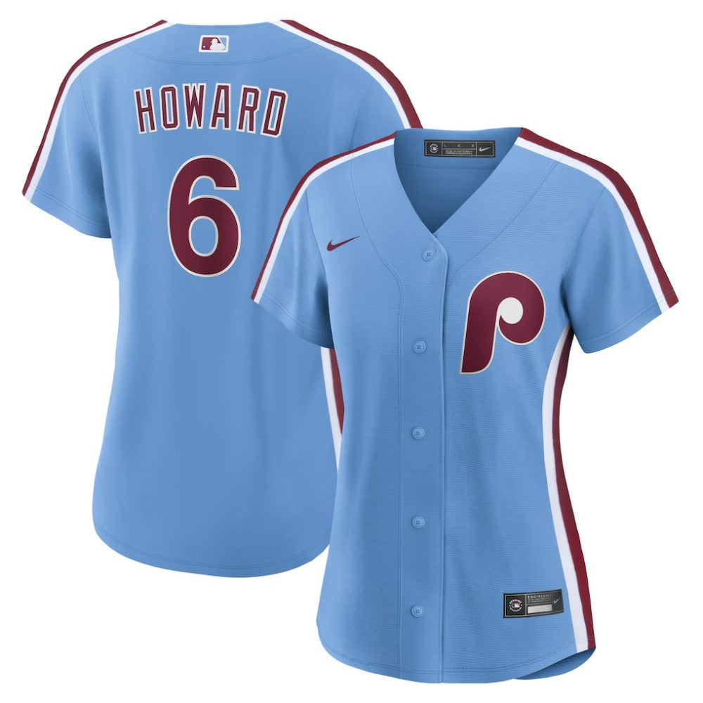 Ryan Howard Philadelphia Phillies Nike Women's Replica Jersey - MLB Jerseys