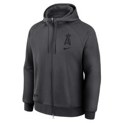 Los Angeles Angels Nike Authentic Collection Player Raglan Dri-FIT Full-Zip Hoodie - MLB Hoodies