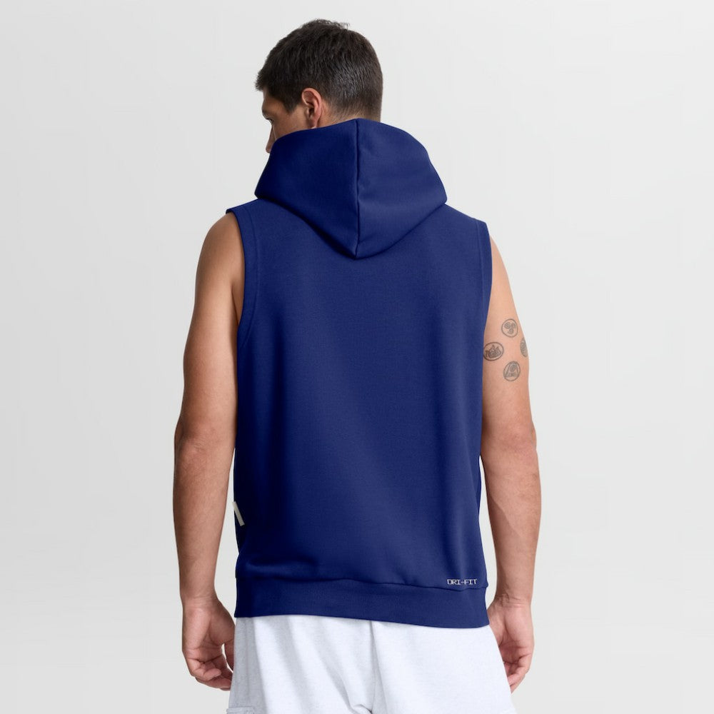 Los Angeles Dodgers Nike Authentic Collection Standard Issue Dri-FIT Sleeveless Hoodie - MLB Hoodies