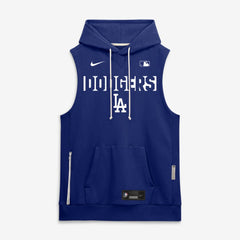 Los Angeles Dodgers Nike Authentic Collection Standard Issue Dri-FIT Sleeveless Hoodie - MLB Hoodies
