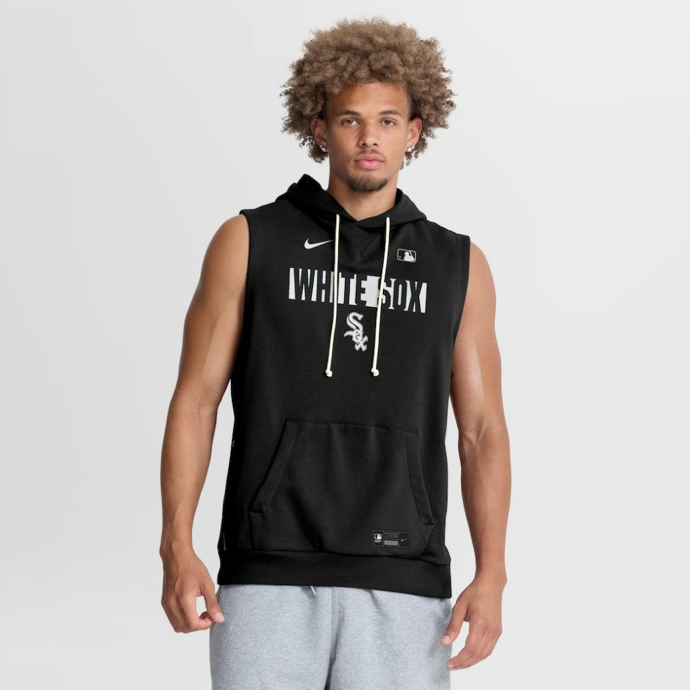 Chicago White Sox Nike Authentic Collection Standard Issue Dri-FIT Sleeveless Hoodie - MLB Hoodies