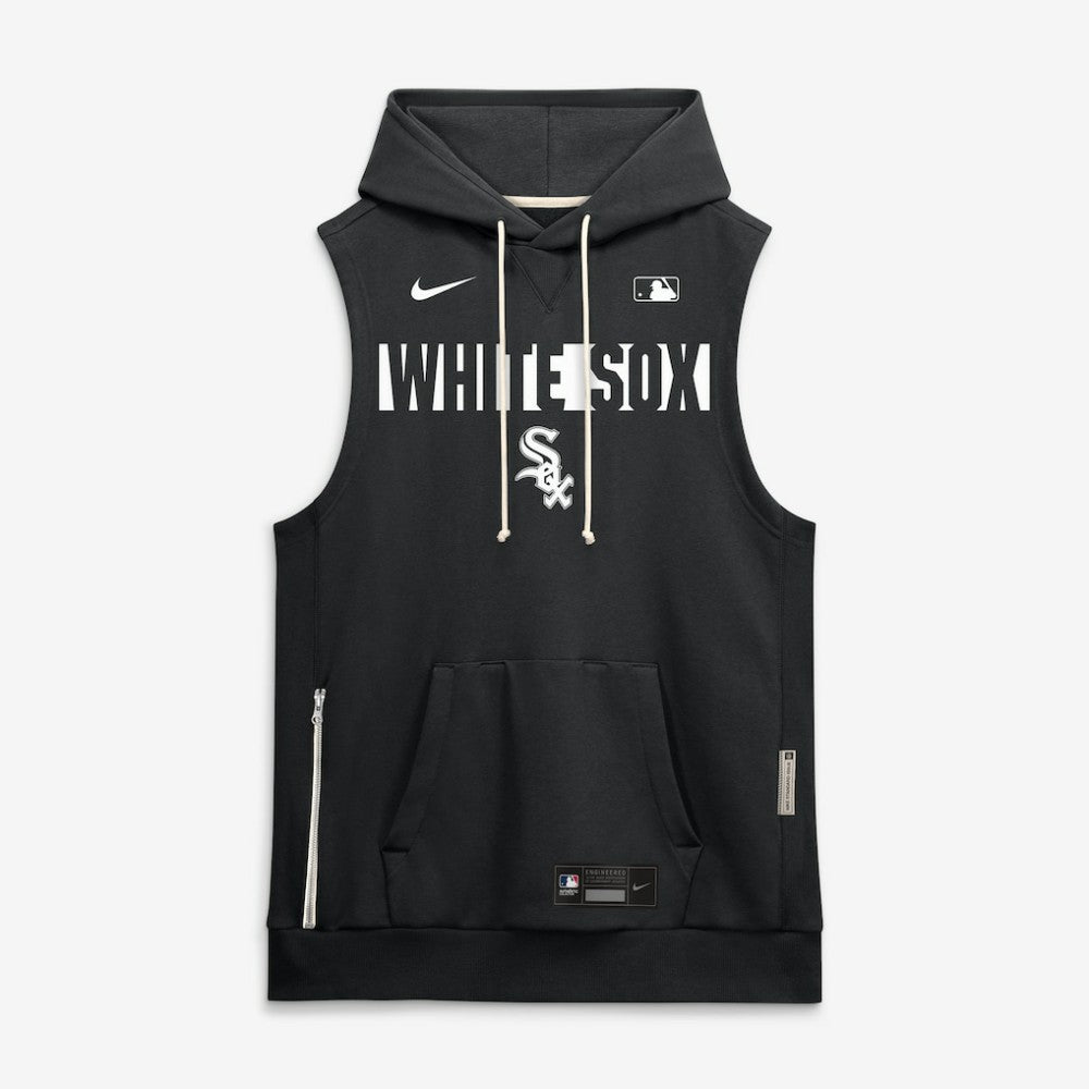 Chicago White Sox Nike Authentic Collection Standard Issue Dri-FIT Sleeveless Hoodie - MLB Hoodies