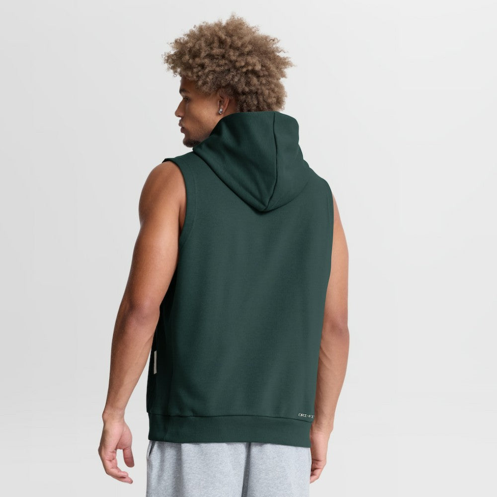 Athletics Nike Authentic Collection Standard Issue Dri-FIT Sleeveless Hoodie - MLB Hoodies