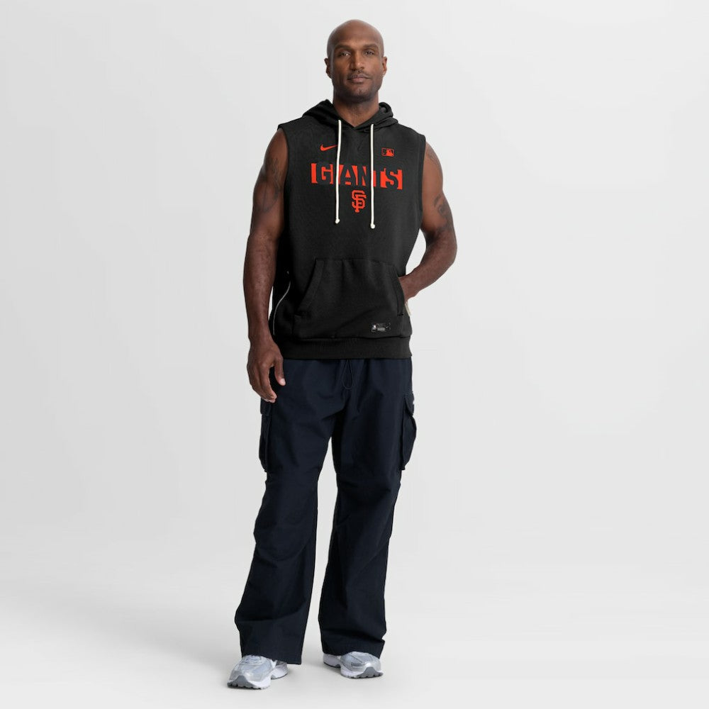 San Francisco Giants Nike Authentic Collection Standard Issue Dri-FIT Sleeveless Hoodie - MLB Hoodies