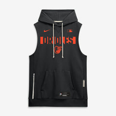 Baltimore Orioles Nike Authentic Collection Standard Issue Dri-FIT Sleeveless Hoodie - MLB Hoodies