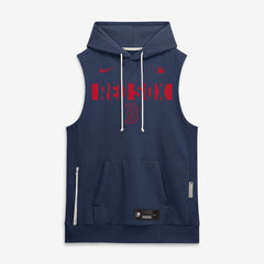 Boston Red Sox Nike Authentic Collection Standard Issue Dri-FIT Sleeveless Hoodie - MLB Hoodies