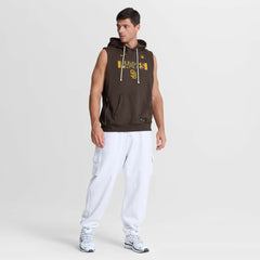 San Diego Padres Nike Authentic Collection Standard Issue Dri-FIT Sleeveless Hoodie - MLB Hoodies