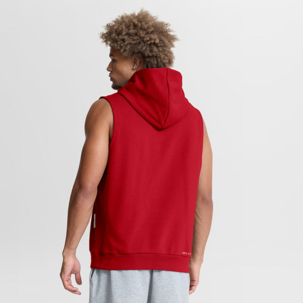 Philadelphia Phillies Nike Authentic Collection Standard Issue Dri-FIT Sleeveless Hoodie - MLB Hoodies
