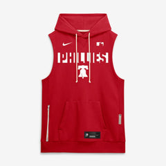 Philadelphia Phillies Nike Authentic Collection Standard Issue Dri-FIT Sleeveless Hoodie - MLB Hoodies