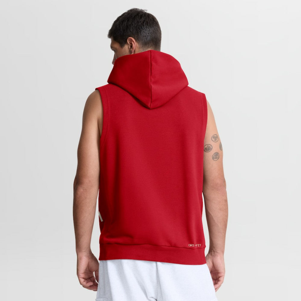 Washington Nationals Nike Authentic Collection Standard Issue Dri-FIT Sleeveless Hoodie - MLB Hoodies