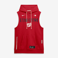 Washington Nationals Nike Authentic Collection Standard Issue Dri-FIT Sleeveless Hoodie - MLB Hoodies