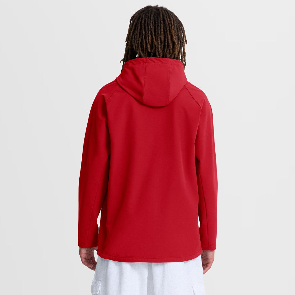 Los Angeles Angels Nike Authentic Collection Raglan Therma-FIT Full-Zip Hooded Jacket - MLB Jackets