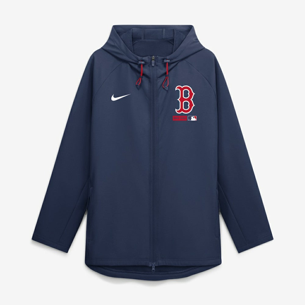 Boston Red Sox Nike Authentic Collection Raglan Therma-FIT Full-Zip Hooded Jacket - MLB Jackets