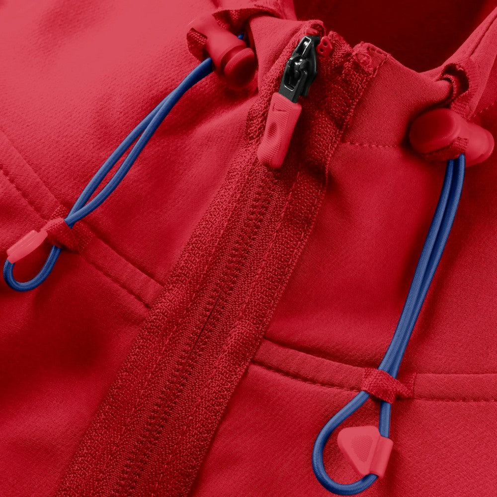 Philadelphia Phillies Nike Authentic Collection Raglan Therma-FIT Full-Zip Hooded Jacket - MLB Jackets