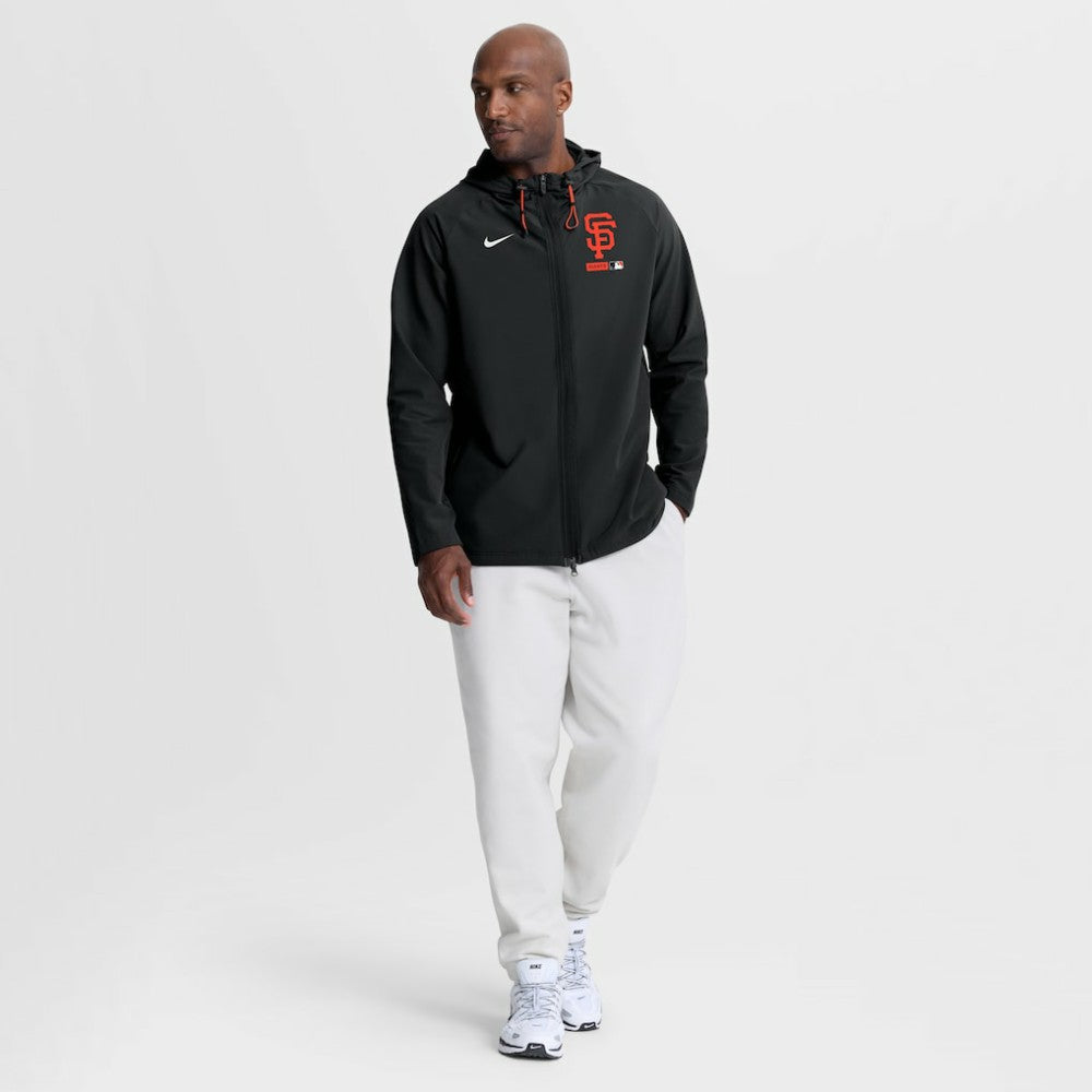 San Francisco Giants Nike Authentic Collection Raglan Therma-FIT Full-Zip Hooded Jacket - MLB Jackets