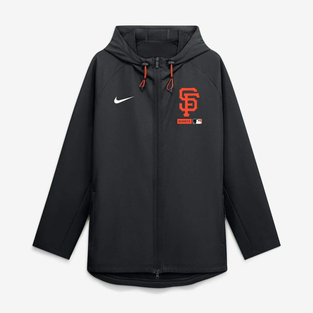 San Francisco Giants Nike Authentic Collection Raglan Therma-FIT Full-Zip Hooded Jacket - MLB Jackets